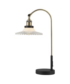 Walter-Antique Brass Table Lamps Deco Armed Table Lamps